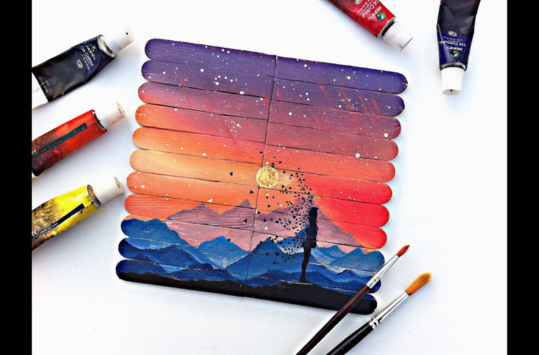 Popsicle Stick Art Friday August 21 11:00am