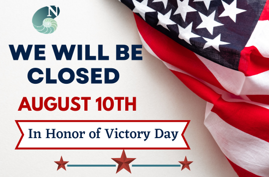 We will bge closed August 10th in honor of Victory Day