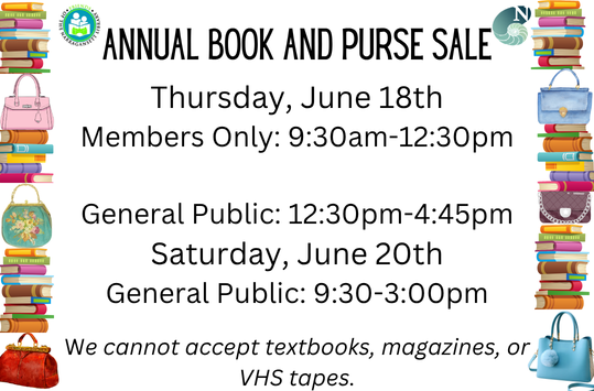 Annual book sale June 18 and June 20