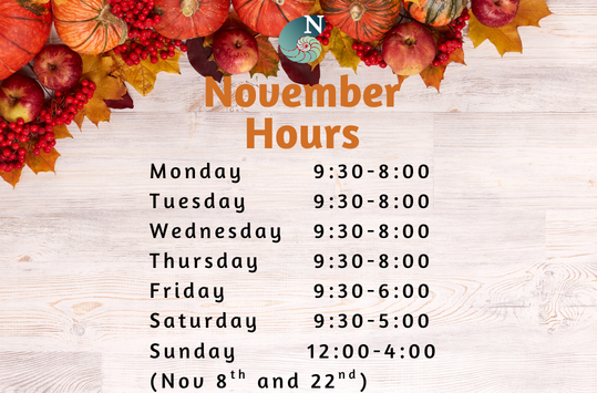 Nov Library Hours